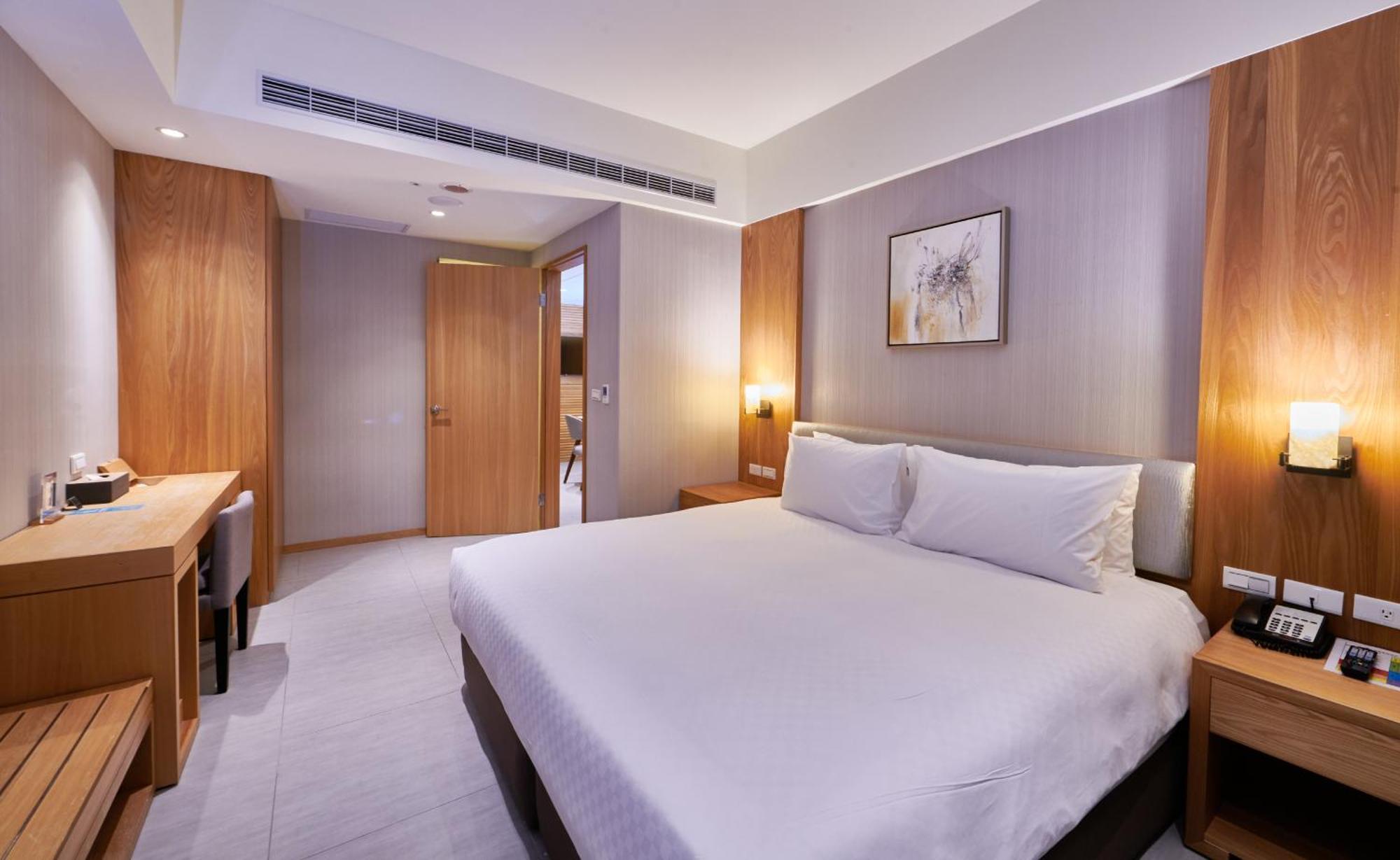منتجع جراند باي Heng-ch'un المظهر الخارجي الصورة A bedroom at the hotel